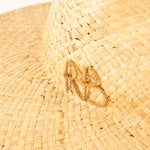 Ruslan Baginsky Beige Straw Hat