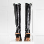 Fendi Cutwalk Black Full Length Boots