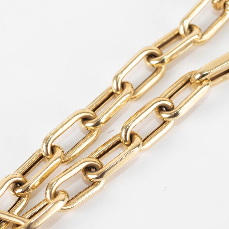 Anine Bing 14ct Gold Chain Link Bracelet