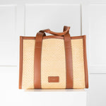 Aspinal Of London Raffia Tote Bag