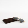 Pragnell Gold  Oversized Sunglasses