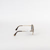 Pragnell Gold  Oversized Sunglasses