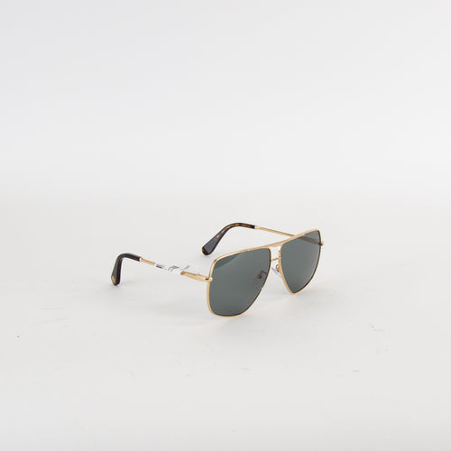 Pragnell Gold  Oversized Sunglasses