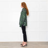 Marni Green Animal Print Hooded Sweatshirt