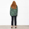 Marni Green Animal Print Hooded Sweatshirt