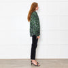 Marni Green Animal Print Hooded Sweatshirt