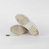Rene Caovilla Beige Snake Skin Diamante Toe Trainers