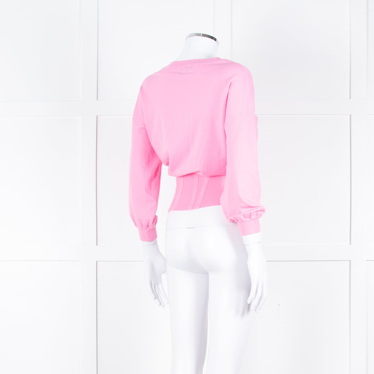 Essentiel Antwerp Pink Knitted Long Sleeve Top