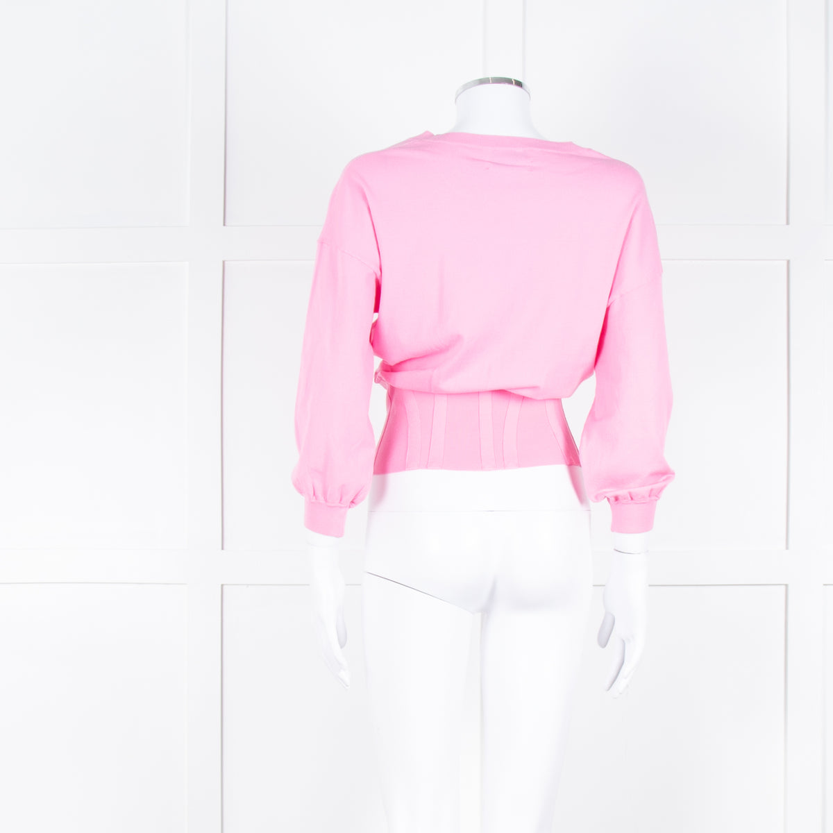 Essentiel Antwerp Pink Knitted Long Sleeve Top