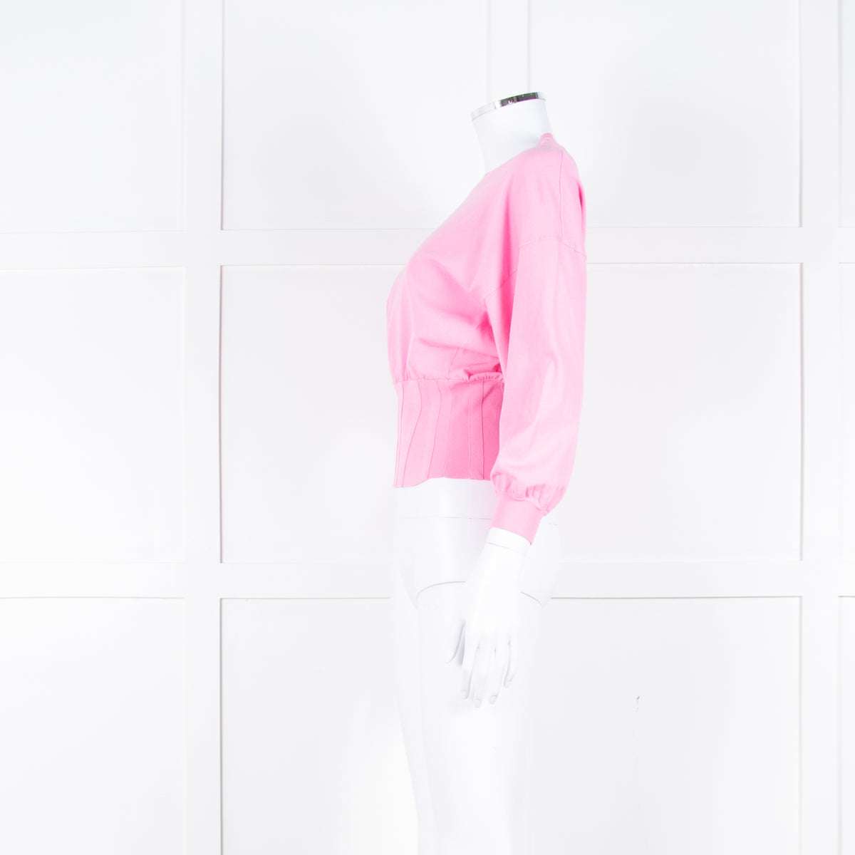 Essentiel Antwerp Pink Knitted Long Sleeve Top