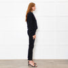 Acne Studios Black Pink Beaded Face Sweatshirt