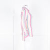 Rails Multi Coloured Stripes Gold Lurex Front Open Cotton Shirt