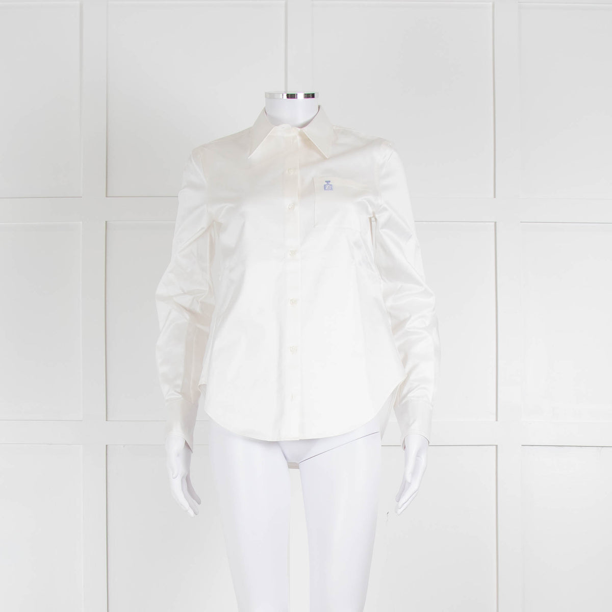 Brandon Maxwell White Cotton Shirt
