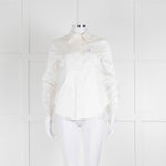 Brandon Maxwell White Cotton Shirt