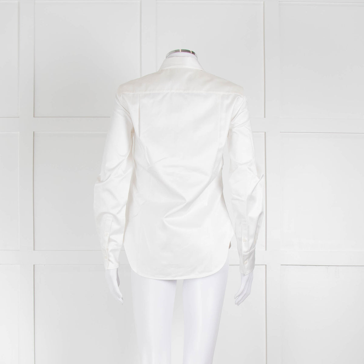 Brandon Maxwell White Cotton Shirt