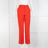 MSGM Orange Straight Leg Trousers
