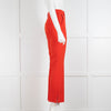 MSGM Orange Straight Leg Trousers
