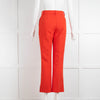 MSGM Orange Straight Leg Trousers