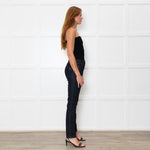Tory Burch Dark Denim Slim Leg Jeans