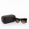 Bottega Veneta Tortoiseshell Cats Eye Sunglasses
