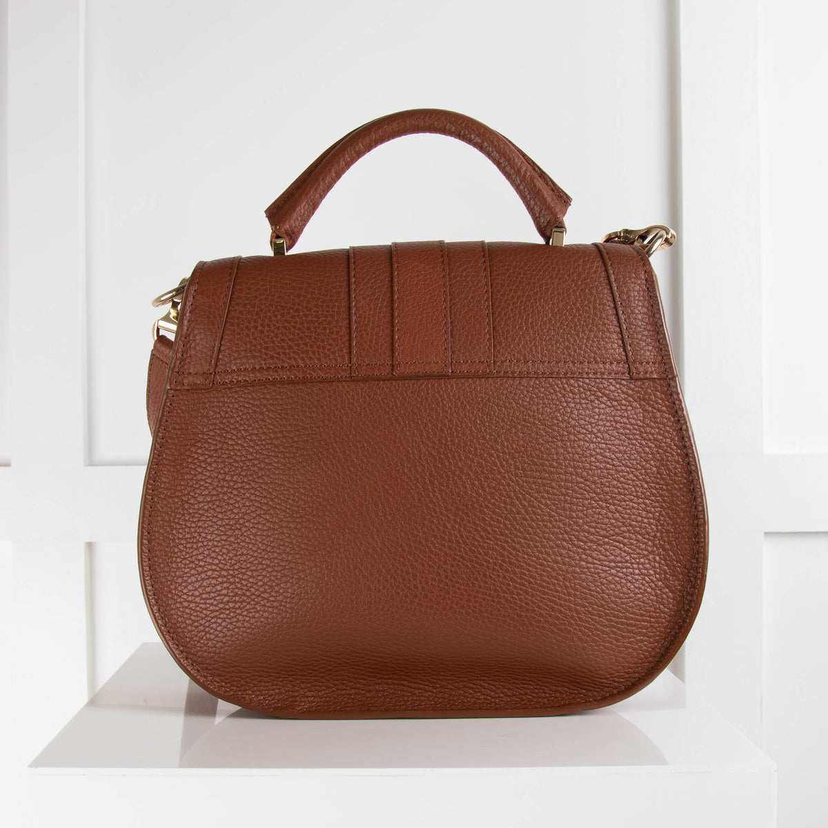 Demellier Brown The Midi Venice Crossbody Bag