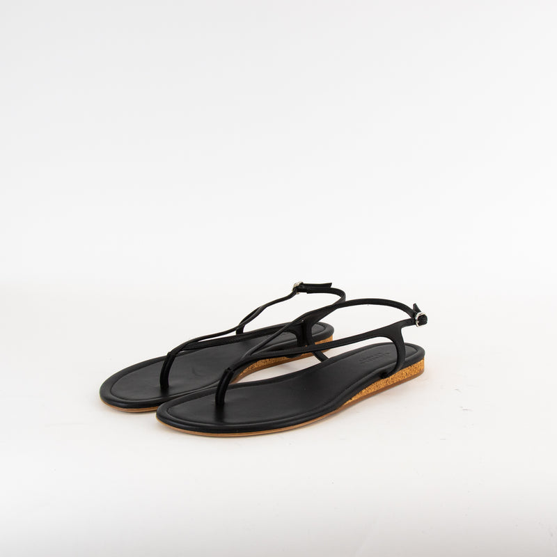 Gabriela Hearst Gia Leather Sling Back 5mm Heel Sandal