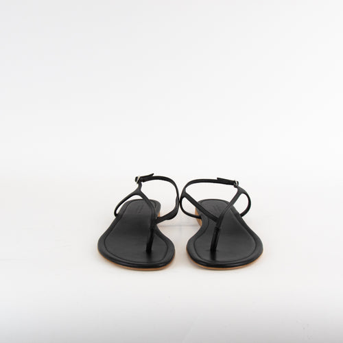 Gabriela Hearst Gia Leather Sling Back 5mm Heel Sandal
