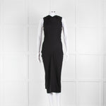 Saint Laurent Edition 24 Black Stretch Jersey Sleeveless Maxi Dress