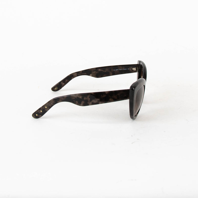 Bottega Veneta Tortoiseshell Cats Eye Sunglasses
