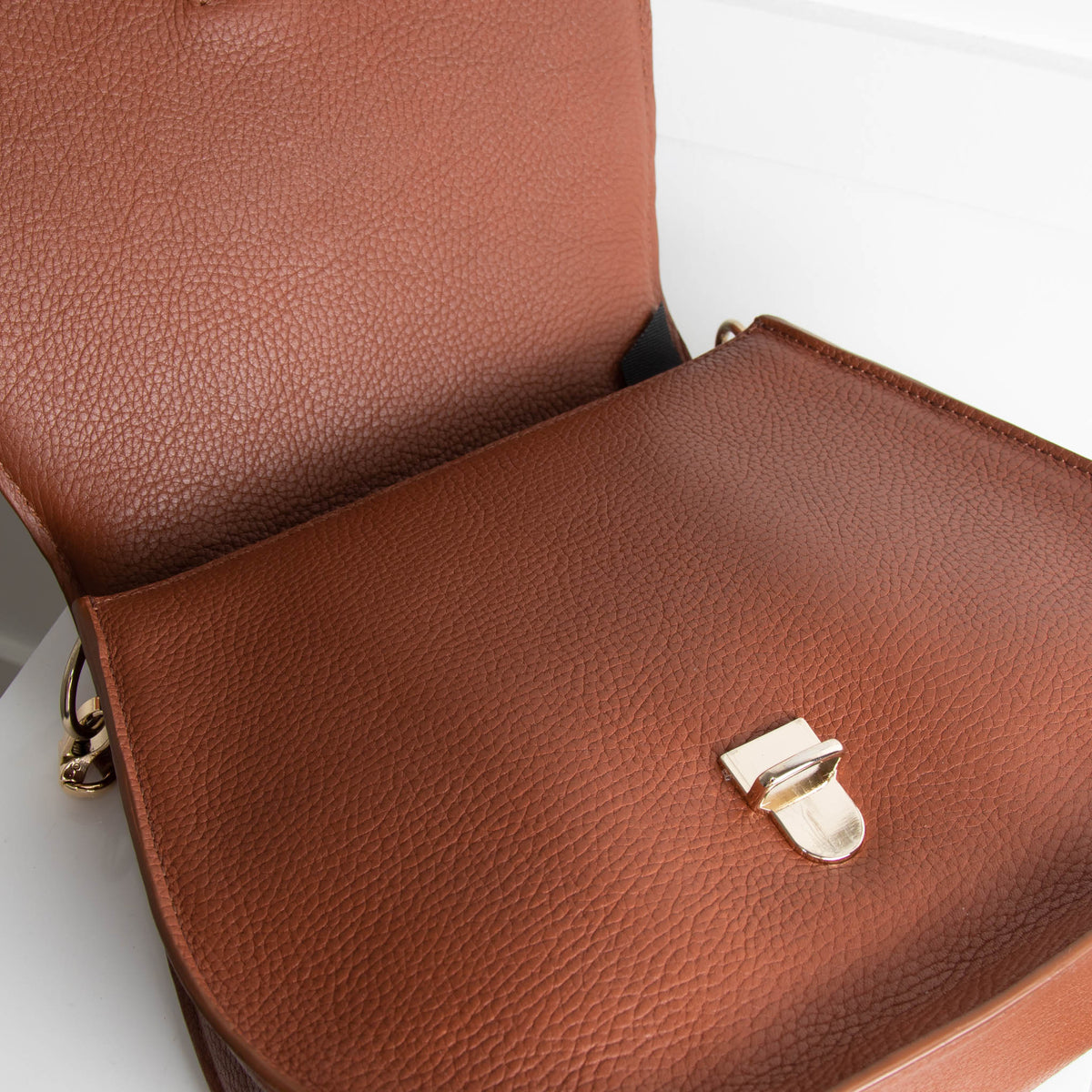 Demellier Brown The Midi Venice Crossbody Bag