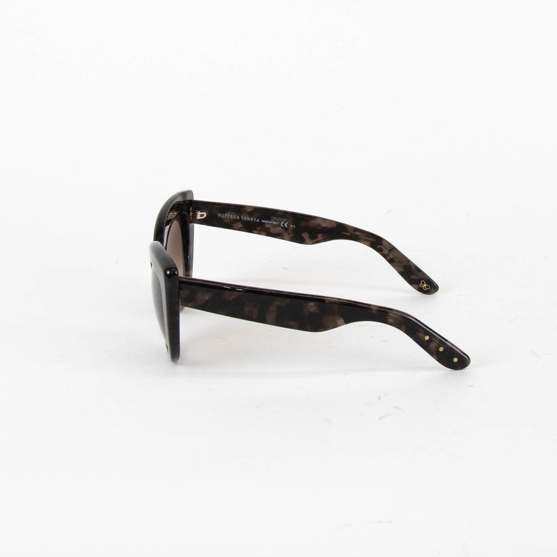 Bottega Veneta Tortoiseshell Cats Eye Sunglasses