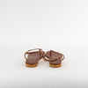 Gabriela Hearst Gia Leather Thong Sandal Brown