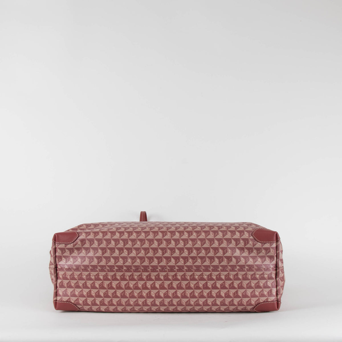 Anya Hindmarch Large I Am A Plastic Bag Damson Red Tote