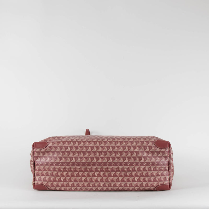 Anya Hindmarch Large I Am A Plastic Bag Damson Red Tote