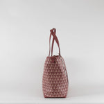 Anya Hindmarch Medium Damson I am a Plastic Bag Zipped Tote