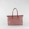Anya Hindmarch Medium Damson I am a Plastic Bag Zipped Tote