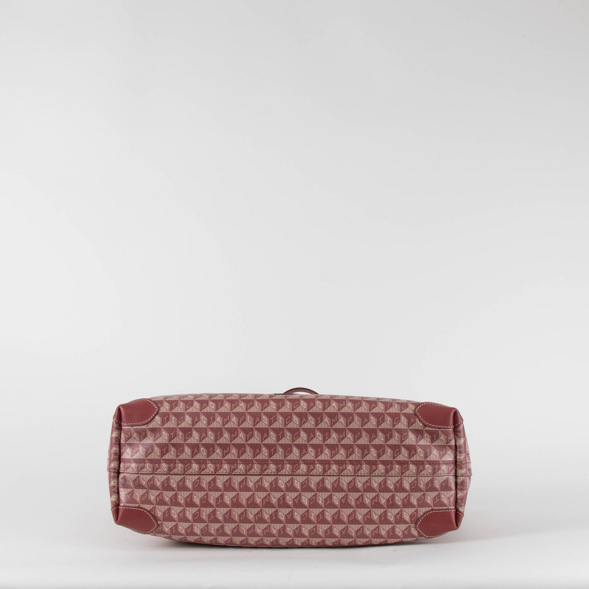 Anya Hindmarch Medium Damson I am a Plastic Bag Zipped Tote