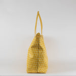 Anya Hindmarch Large I Am A Plastic Bag Tote in Lemon Yellow