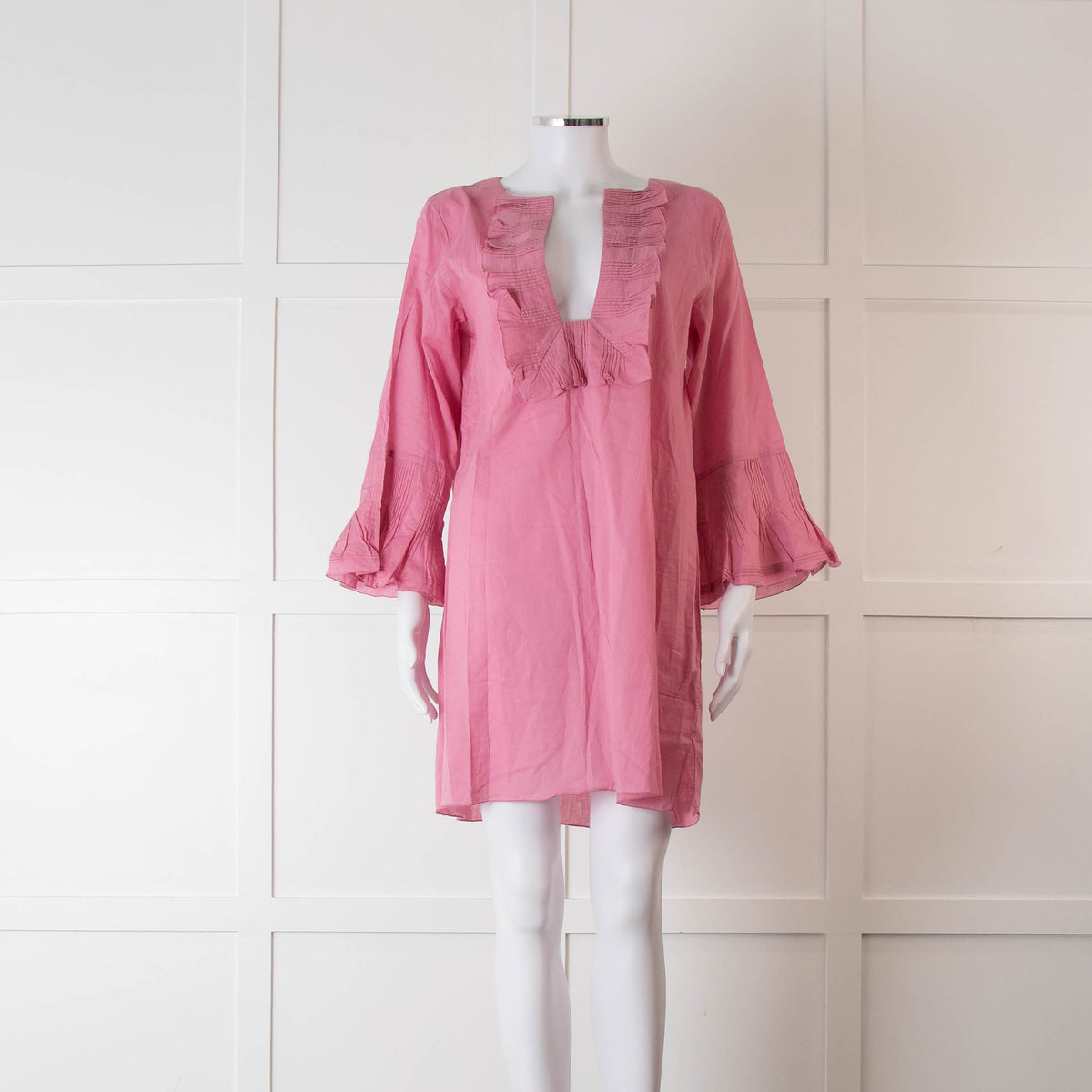 Anya Hindmarch Josephine Old Pink Kaftan