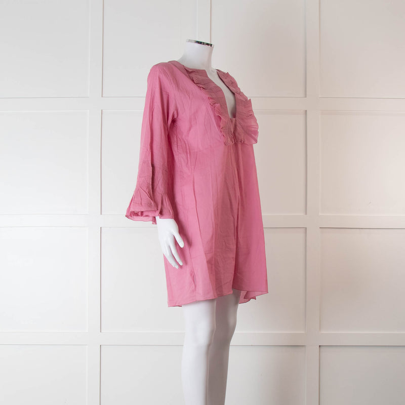 Anya Hindmarch Josephine Old Pink Kaftan