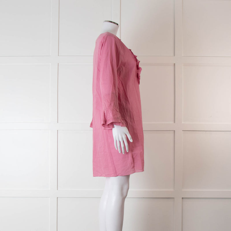 Anya Hindmarch Josephine Old Pink Kaftan
