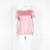 Max Mara Leisure Blush Pink Silk Satin Top