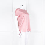 Max Mara Leisure Blush Pink Silk Satin Top