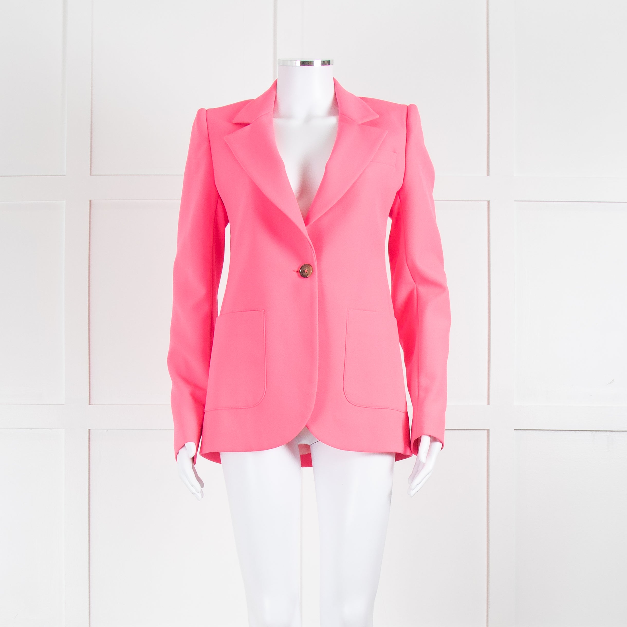 Essential Antwerp Bright Pink Single Breasted Jacket – Phoenix Style