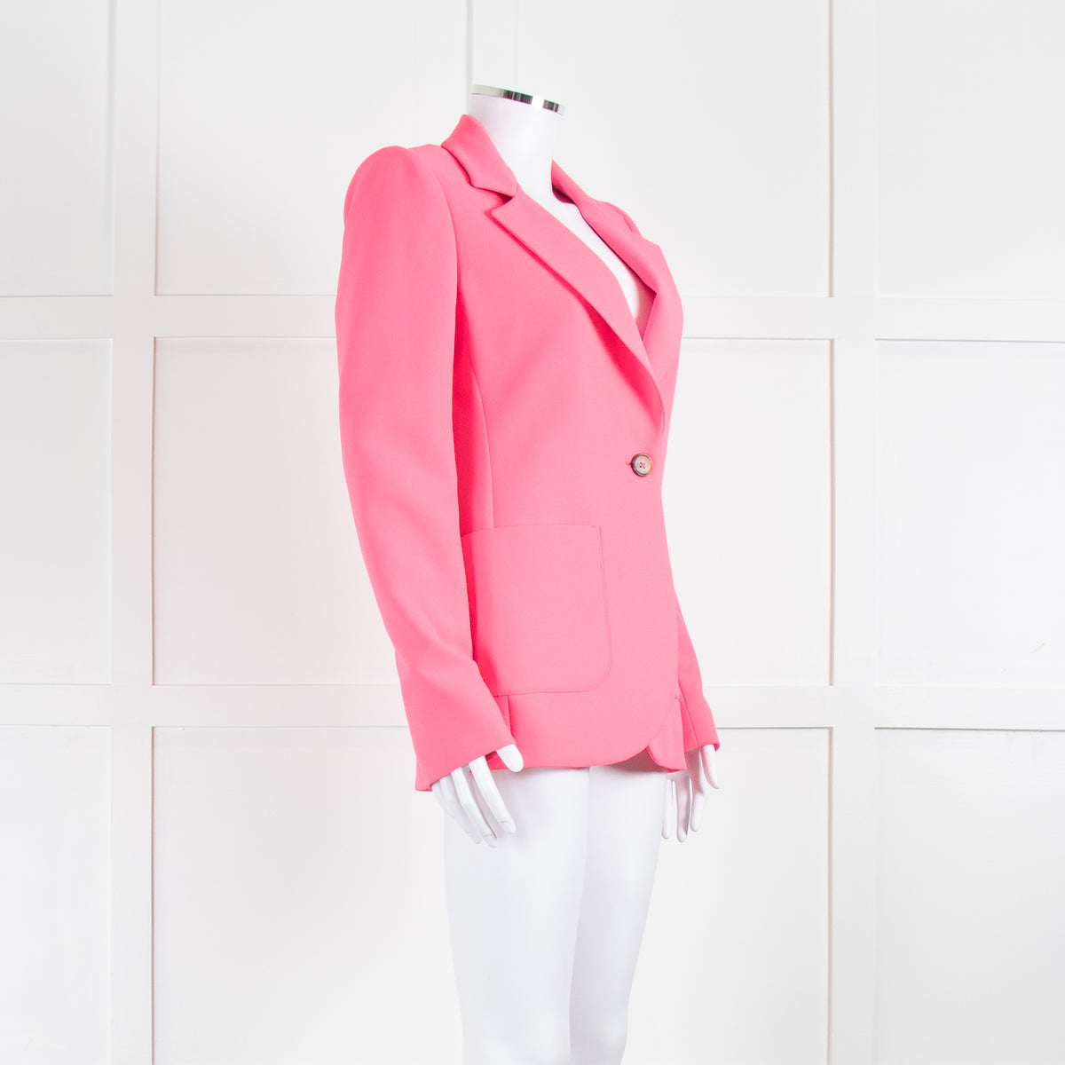 Essential Antwerp Bright Pink Single Breasted Jacket