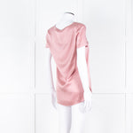 Max Mara Leisure Blush Pink Silk Satin Top