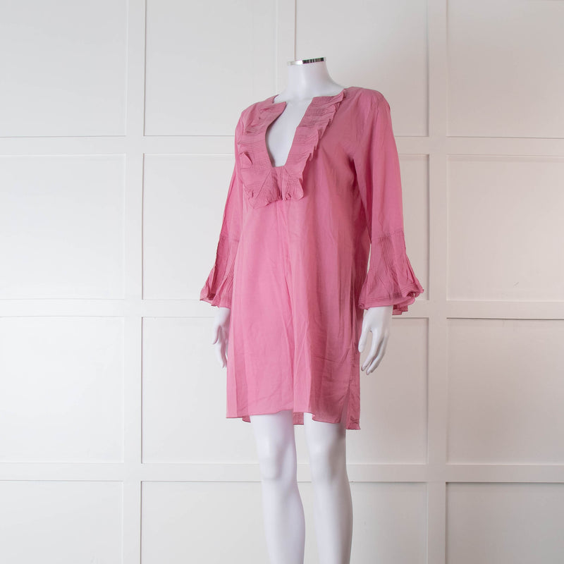 Anya Hindmarch Josephine Old Pink Kaftan