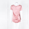 Max Mara Leisure Blush Pink Silk Satin Top