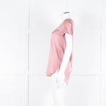 Max Mara Leisure Blush Pink Silk Satin Top