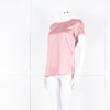 Max Mara Leisure Blush Pink Silk Satin Top